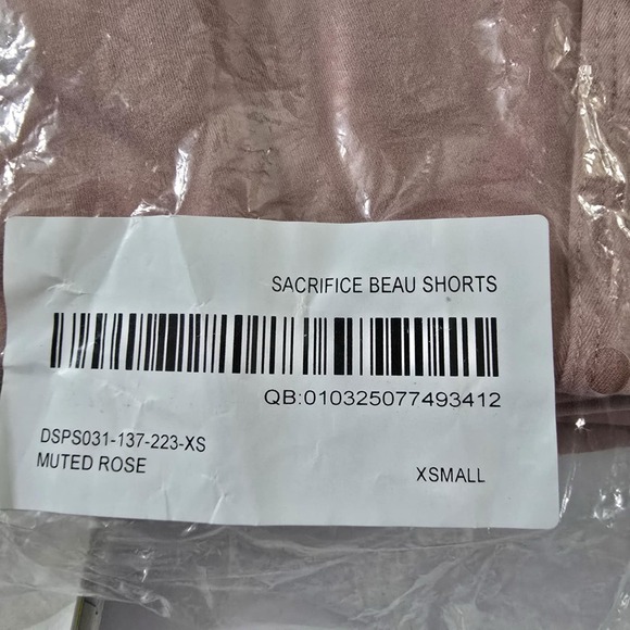 Darc Sport SHE Sacrifice Beau Muted Rose Size X-Small‎ Gym Weightlifting - Picture 7 of 7